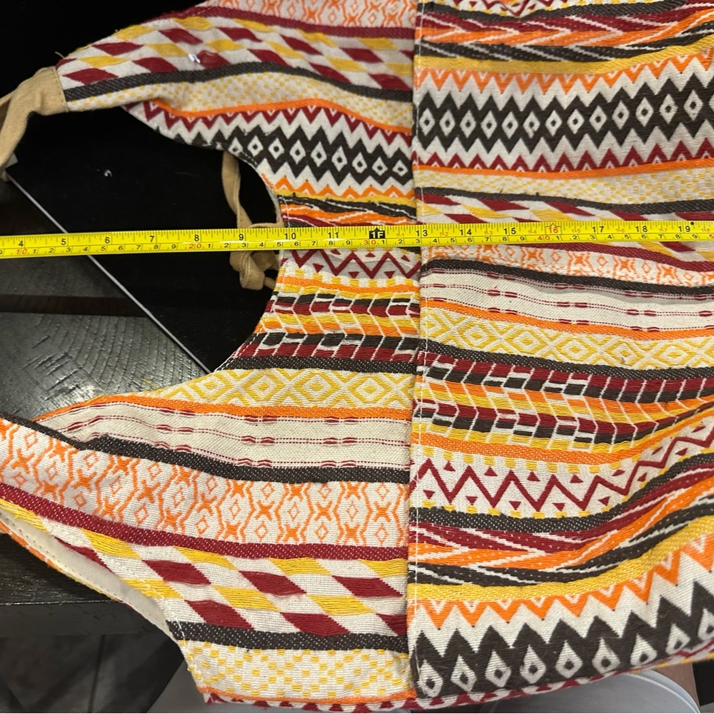 Multicolor Woven  Patterned Women's Bag - Picture 5 of 7